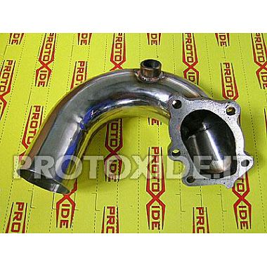 Downpipe de escape superdimensionado Fiat Coupè 2000 20v Turbo - GT28 -GTX28 Downpipe de aço inoxidável de 5 cilindros motores