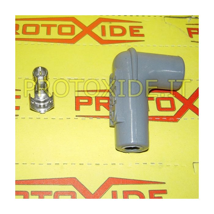 Cap and Terminal Female 90 Degree Spark Plug Wire Spark Plug Wire - DIY Terminals