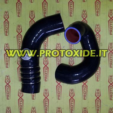 Silicon hoses blacks Turbo Lancia Delta 8V Specific pipes for cars