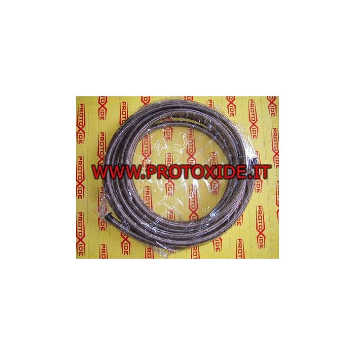 tressé en métal flexible 5.6mm Tuyaux de carburant - huile tressée et raccords aéronautiques