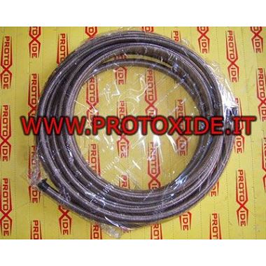 metal braided hose 8mm Fuel pipes - braided oil and aeronautical fittings