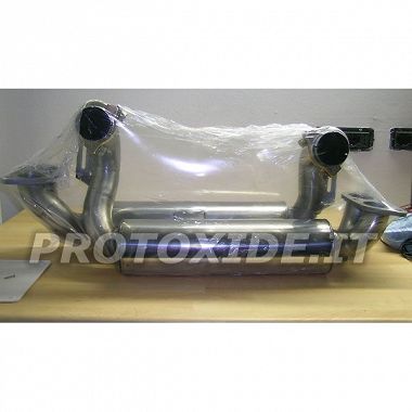 Ferrari 360 sport stainless steel exhaust mufflers and tailpipes