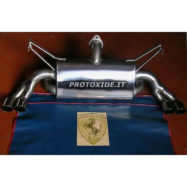 Ferrari 355 sports exhaust terminal in stainless steel F355 Mufflers and tailpipes