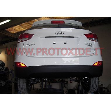 Hyundai ix35 1.7 CRDI -2.0 Arka egzoz Susturucular ve egzoz boruları