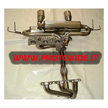 Evacuare completa cu toba de esapament din otel inoxidabil Renault Clio 3.000 V6. Sisteme complete de evacuare sport
