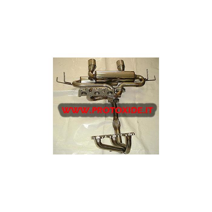 Evacuare completa cu toba de esapament din otel inoxidabil Renault Clio 3.000 V6. Sisteme complete de evacuare sport Evacuare completa cu toba de esapament din otel inoxidabil Renault Clio 3.000 V6. Sisteme complete de evacuare sport
