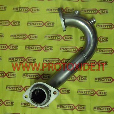 Downpipe de escape Renault Twingo Clio Tce 1200 Turbo Downpipe turbo a gasolina não catalisado de grandes dimensões