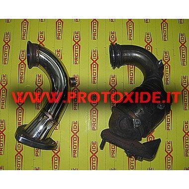 צינור מפלט אגזוז Grande Punto Mjet 1.9 120-130hp Downpipe טורבו דיזל מנועי