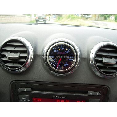 Turbo Druckmesser auf einem Audi S3 installiert - TT Typ-2- Manometer Turbo, Benzin, Öl