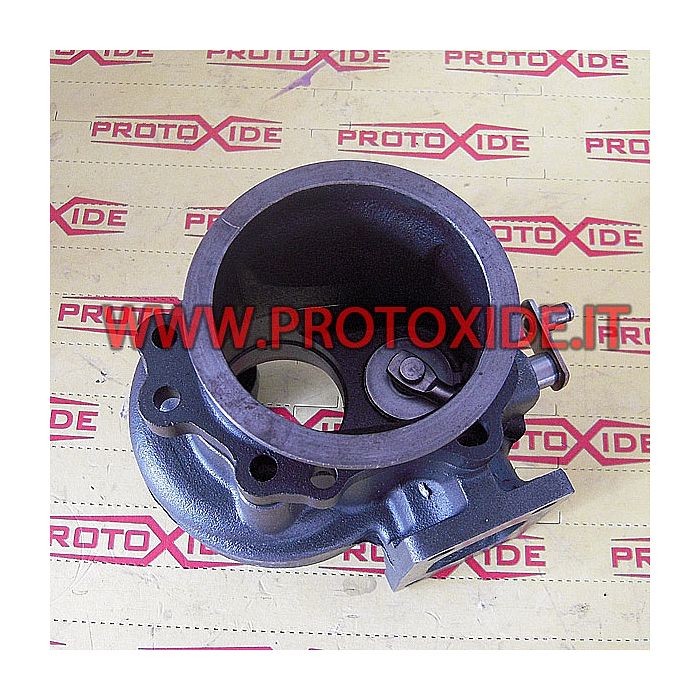 Downpipe עבור Turbo Garrett GT28 - GTX28 Downpipe עם אוגן vband 60-76mm אוגנים עבור טורבו, Downpipe ו Wastegate