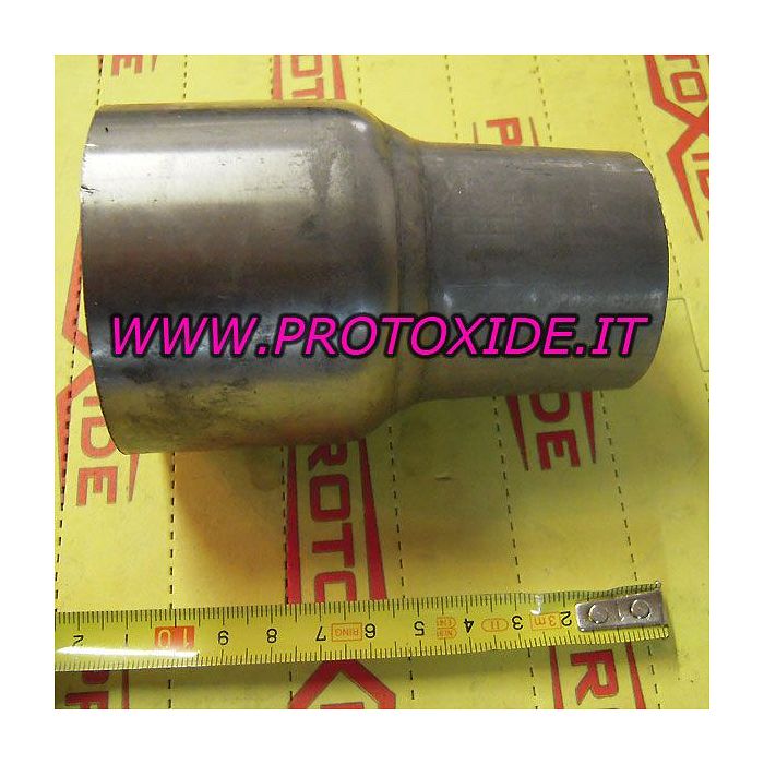 Tubo ridotto 60mm -50 acciaio inox Tubi ridotti dritti acciaio inox