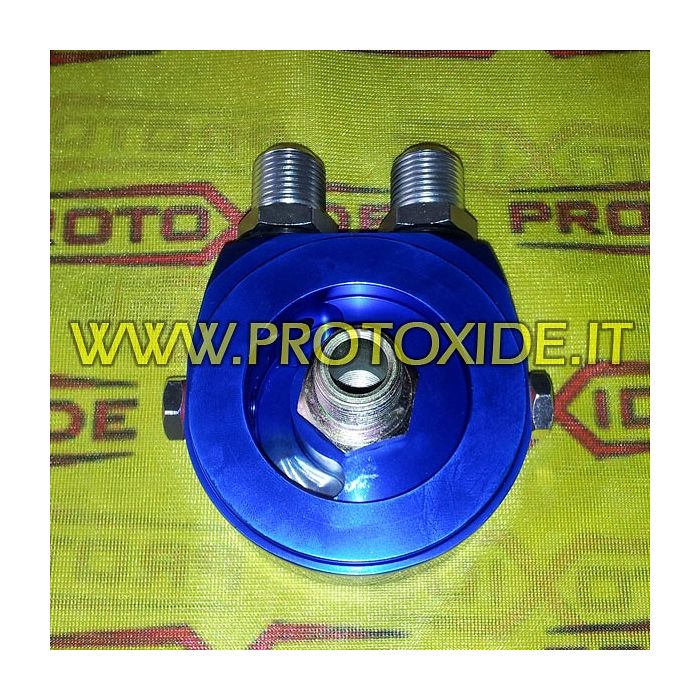 Oil cooler sandwich adapter Fiat -Alfa -Lancia petrol and diesel Jtd engines Oil filter supports and accessories for