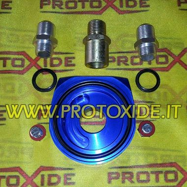 Adattatore sandwich per radiatore olio Fiat-Alfa-Lancia benzina e motori diesel Jtd