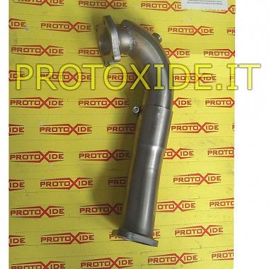 Exhaust downpipe Fiat Grande Punto - 500 Abarth- Giulietta 1.4 Turbo GT25- GTX28- GTO262 free oversized without catalytic