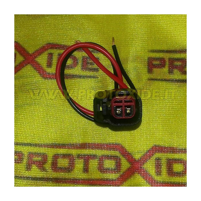 Conector hembra inyector EV14 de 2 vías Conectores eléctricos automotrices