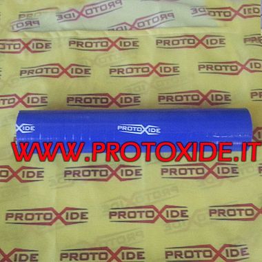 Tubo silicone blu 50 mm Manicotti tubi silicone dritti