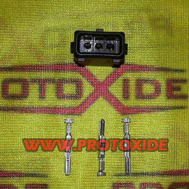 Conector macho de 3 vías Bosch Conectores eléctricos automotrices