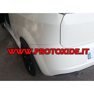 Marmitta scarico Grande Punto 1400 T-jet Abarth 16v turbo sportivo maggiorato Impianti scarico completi sportivi