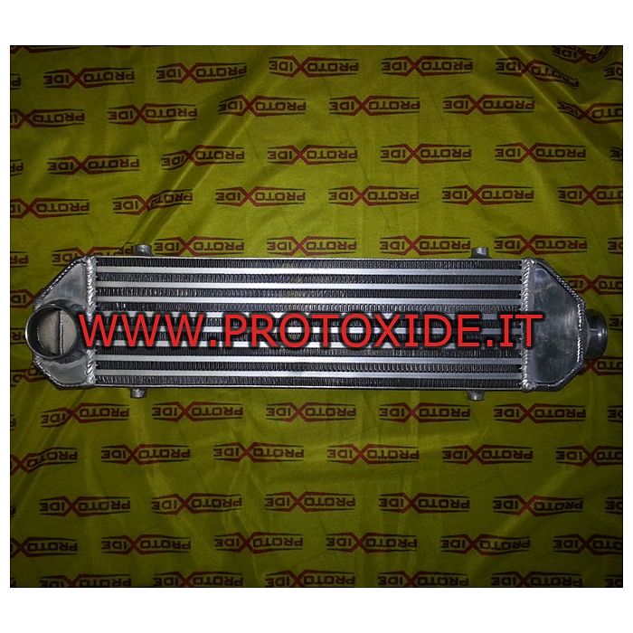 Intercooler frontal cu furtun lateral și drept. Intercooler aer-aer 6L