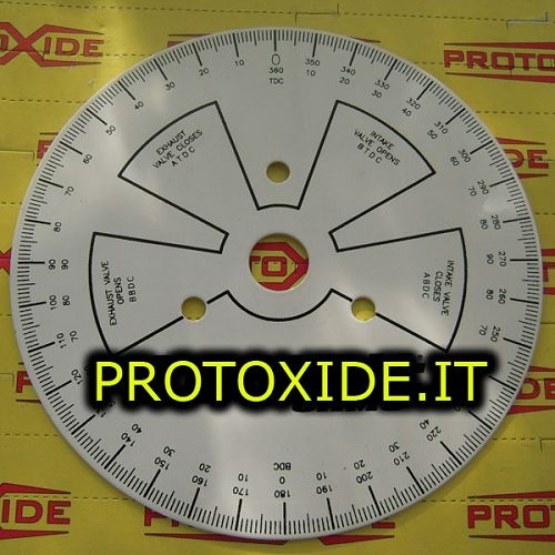 Disco graduato messa in fase camme - motore 170mm - 180mm goniometro Attrezzatura specifica