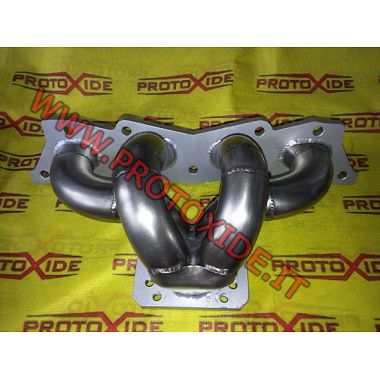 Aço inoxidável Manifold GrandePunto Fiat - Abarth 500 Coletores de escape de aço para motores Turbo Gasolina