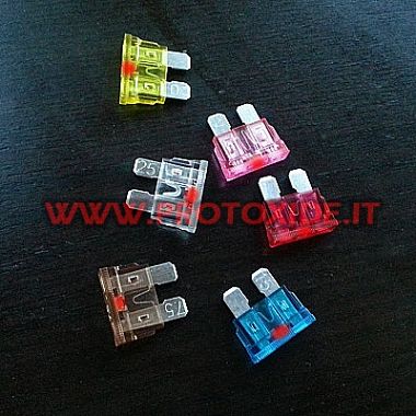 Entegre LED Elektronik bileşenlere sahip standart sigorta