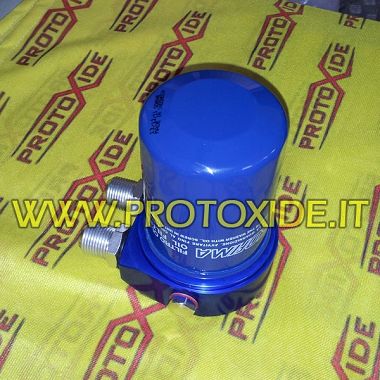 Adaptador sanduíche para radiador de óleo Fiat 500 Abarth T-jet - Fiat Panda 100HP 1200 1400 8-16v Suportes de filtro de óleo...