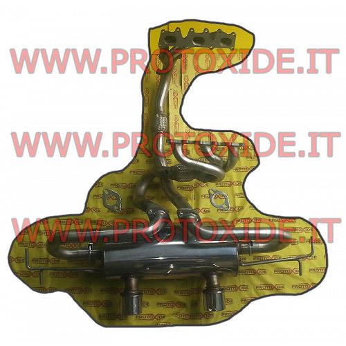 Evacuare completa cu toba de esapament din otel inoxidabil Renault Clio 3.000 V6. Sisteme complete de evacuare sport