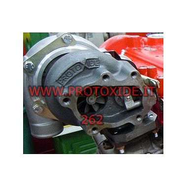 Turbocharger Gto 262 increased double bearings 1,400 16v T-Jet 500 Abarth Turbochargers on racing bearings