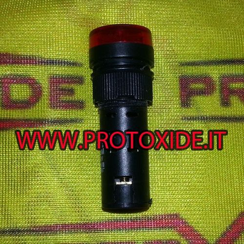 Buzzer sonoro con Luce Rossa 12v La instrumentació electrònica varia