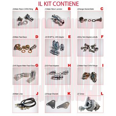 Turbocompresseurs Porsche 996 sur roulements-Alpha- Turbocompresseurs à roulements de compétition