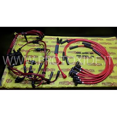 Cabluri roșii supradimensionate pentru bujii Ferrari 308 GT4 Cabluri specifice pentru bujii auto