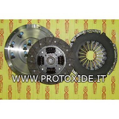 Enkelvoudige massa vliegwiel kit versterkte koppeling Alfa Romeo Giulietta 1750 tbi 235pk Stalen vliegwielset met versterkte ...