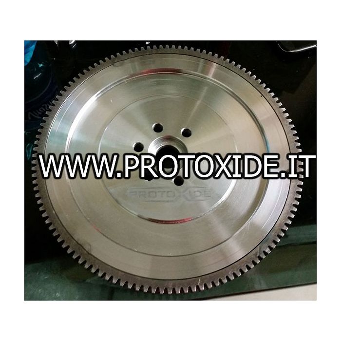 Reinforced two-disc flywheel clutch kit Fiat GrandePunto - 500 Abarth - Tjet 1400 Turbo 16v single mass steel Flywheel kit wi...