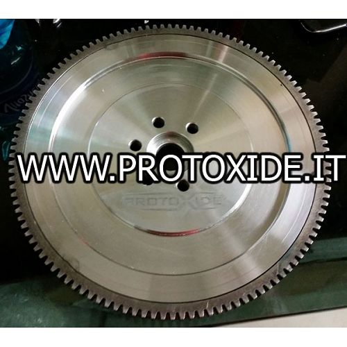 Forstærket to-skive svinghjul koblingssæt Fiat GrandePunto - 500 Abarth - Tjet 1400 Turbo 16v enkeltmasse stål Flywheel kit m...