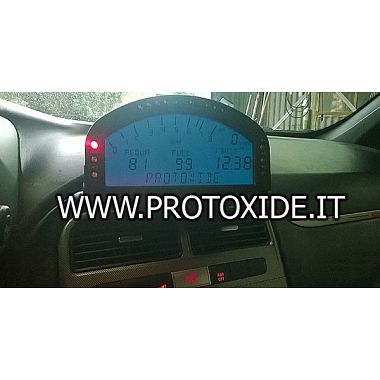 Digital dashboard for Fiat 500 - Abarth GrandePunto Digital dashboards for cars and motorcycles