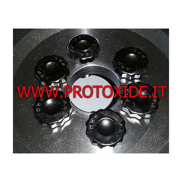 ברגי גלגל תנופה מחוזקים Lancia Delta 2000 8 - 16v פיאט קופה 2000 16v 12mm ברגי גלגל תנופה מחוזקים