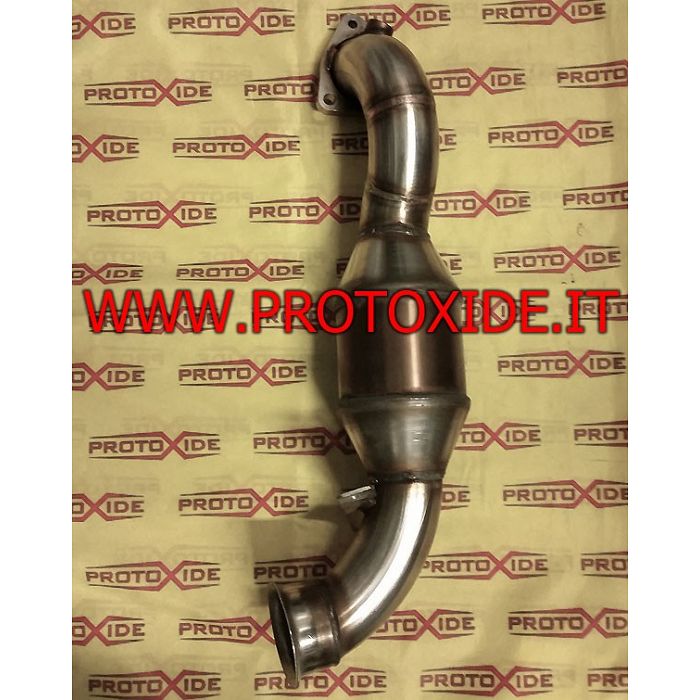 Catalyzed exhaust downpipe MiniCooper R56 Turbo - Peugeot 207 GTI Downpipe turbo petrol engines