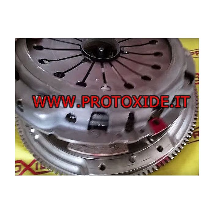 Reinforced copper clutch kit with steel flywheel for Lancia Delta 2.000 16v in pull Steel flywheel kit with reinforced clutch