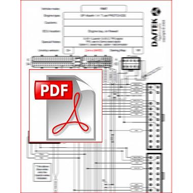 Schema electrică a conexiunii unității de comandă Unichip scheme electrice Unichip