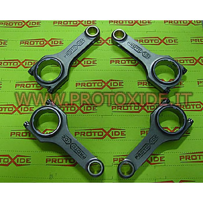 Steel reinforced connecting rods Fire engine Fiat Punto 1200 - 1400 8v 16v Lancia YH reversed Connecting rods