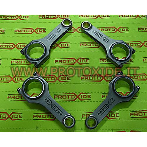 Bielles reforçades d'acer Motor de bombers Fiat Punto 1200 - 1400 8v 16v Lancia YH invertida Bielles