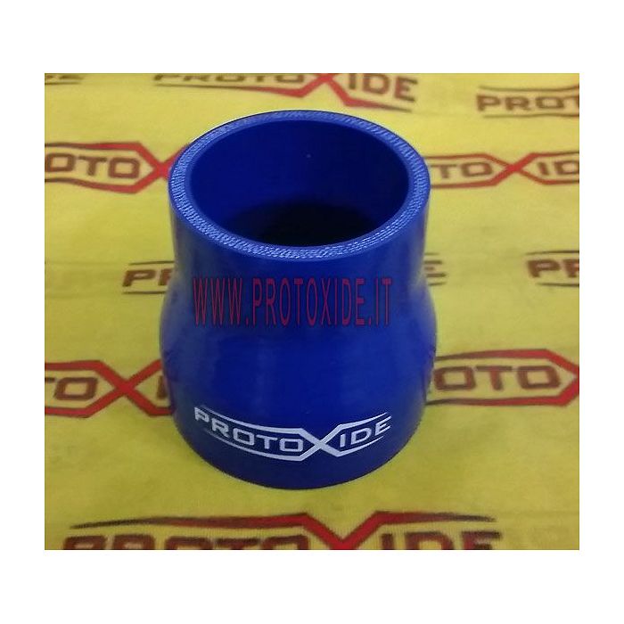 Blue Silicone Hose reduced 76-60mm internal, 10cm Straight silicone sleeves pipes reduced