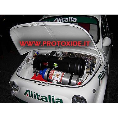 Kit a protossido d'azoto per Vecchia 500 2 cilindri carburatore Kit Protossido Auto Benzina e Diesel