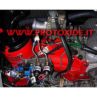 Collettore di scarico Lancia Delta centrale con att. wastegate Kit de noòxid de gasolina i dièsel per a cotxes