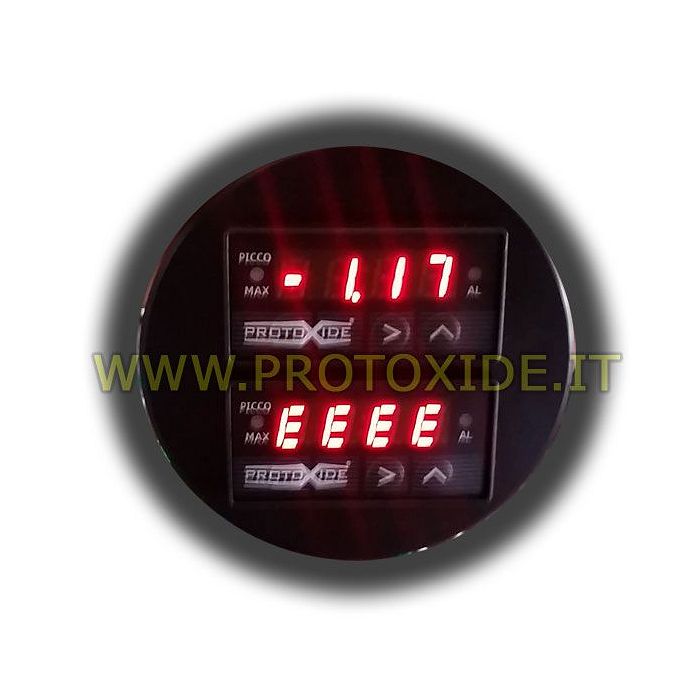 AirFuel stechiometrico wideband - Pressione Turbo 70mm unico strumento Carburazione Airfuel Stechiometrico