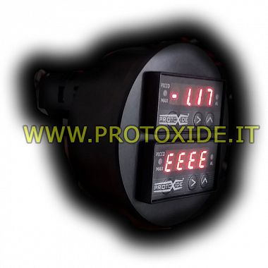 AirFuel stechiometrico wideband - Pressione Turbo 70mm unico strumento Carburazione Airfuel Stechiometrico