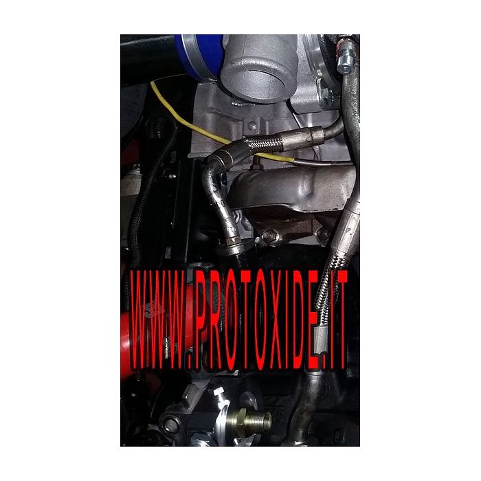 KIT adaptateur radiateur d'huile spécifique Fiat 500 Abarth 1.400 T-jet Supports de filtre à huile et accessoires pour refroi...