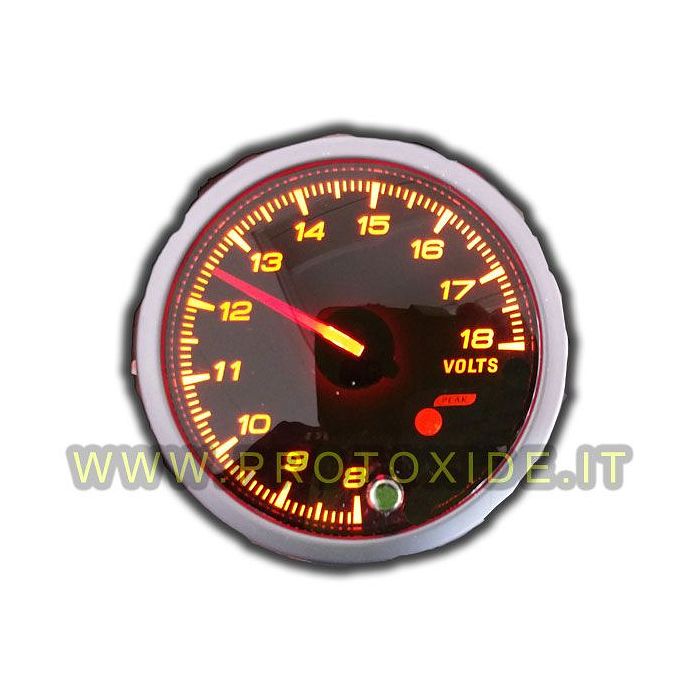 Voltmeter Zeiger mit Speicher und 60 mm Alarm Volt- und Amperemeter