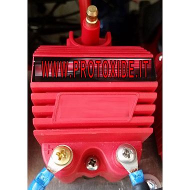 Red Power Coil with Male Connection Electronic Ignitions and Power Coils